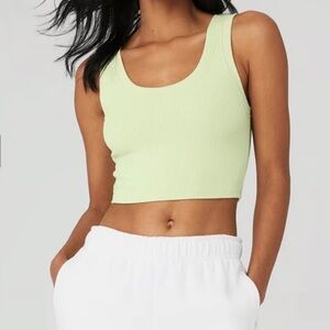 ALO Yoga | Ribbed Wellness Tank | S